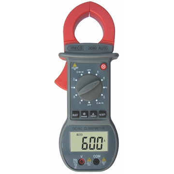 3-3/4 Digit 4000 Count 600A DC / AC Digital Clampmeter with Delta Zero Button (Model : 3690 AUTO)