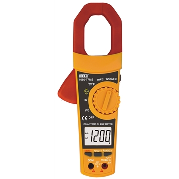 3-5/6 Digit 6000 Count 1200A DC / AC TRMS Digital Clampmeter with Temperature & Frequency (Model : 1080-TRMS)