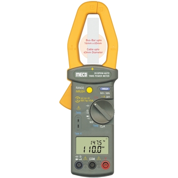 Clamp - On TRMS Power Meter with Automatic Computation of 1 & 3 Phase Parameters (Model : 3510PHW - Auto)