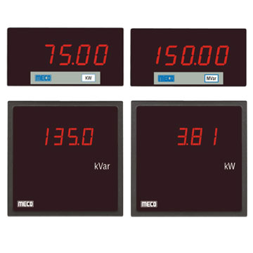 Digital Wattmeter / Varmeter (with Built-in Transducer)
